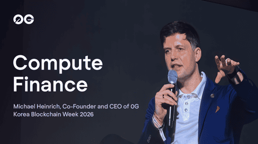 0G Private Computer Passes 400 Billion Tokens as Compute Finance Goes Live